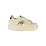 Laura Biagiotti Beige Polyester Women Sneaker - Chic & Comfortable
