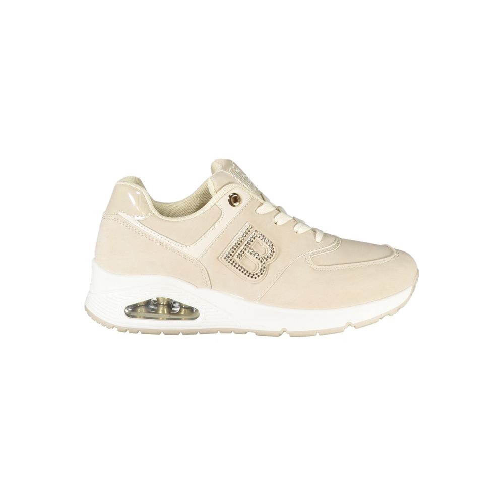 Laura Biagiotti Beige Polyester Women Sneaker - Chic & Stylish