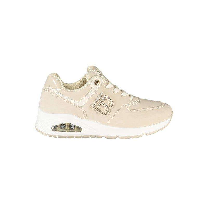 Laura Biagiotti Beige Polyester Women Sneaker - Chic & Stylish