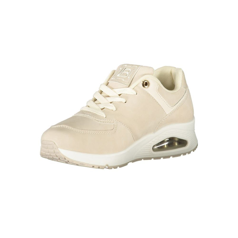 Laura Biagiotti Beige Polyester Women Sneaker - Chic & Stylish