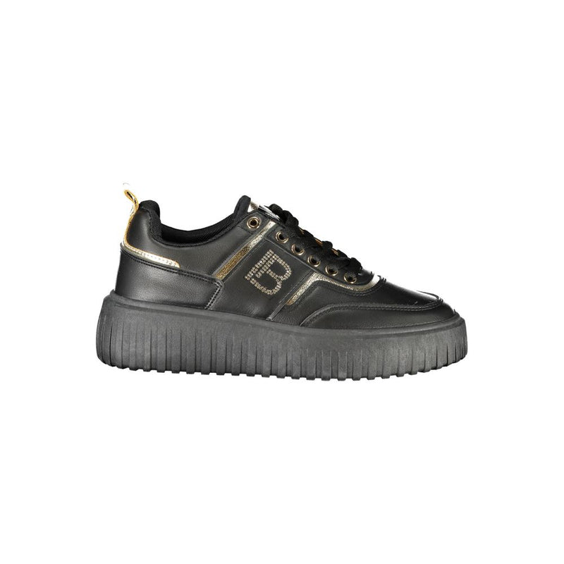 Laura Biagiotti Black Polyester Women Sneaker - Chic & Sporty