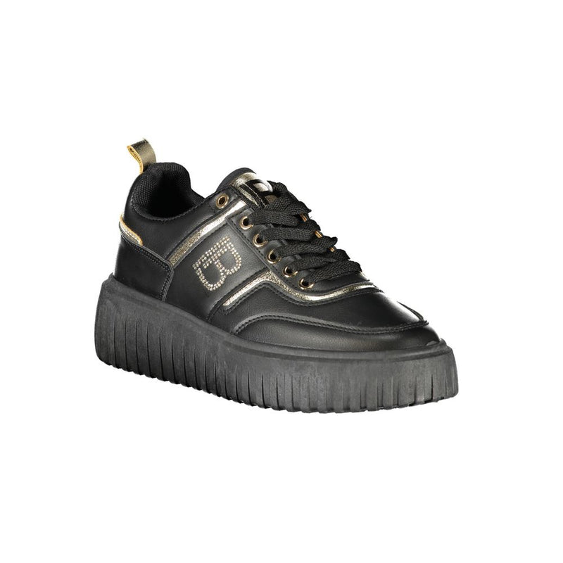 Laura Biagiotti Black Polyester Women Sneaker - Chic & Sporty