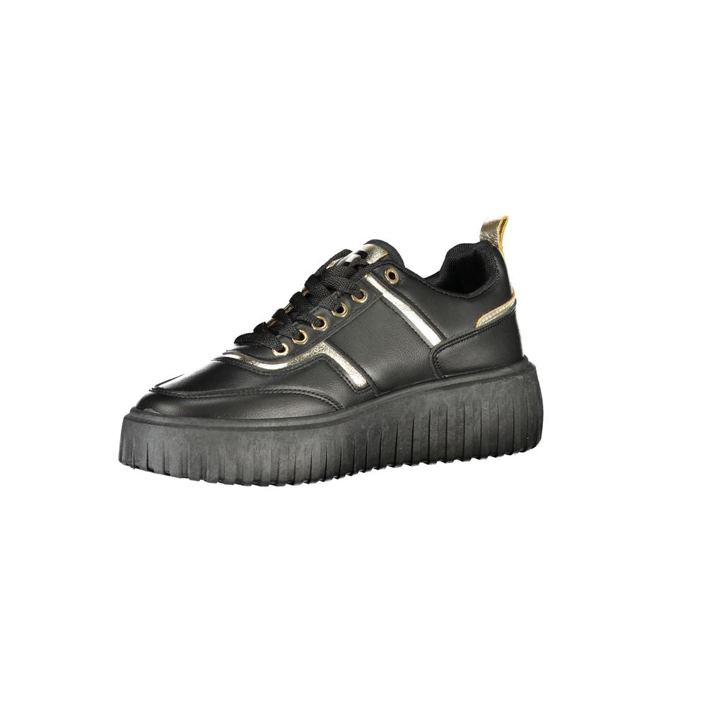 Laura Biagiotti Black Polyester Women Sneaker - Chic & Sporty
