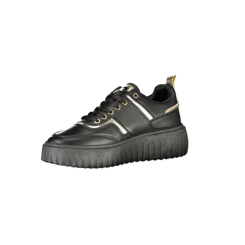 Laura Biagiotti Black Polyester Women Sneaker - Chic & Sporty