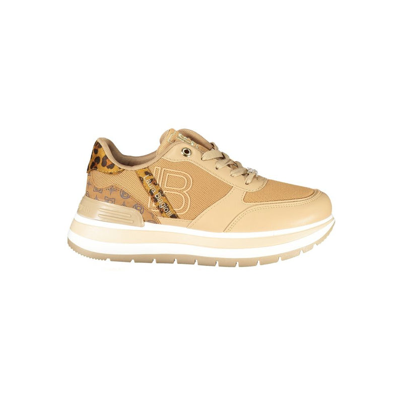 Sneakers Femme Laura Biagiotti en Polyester Marron