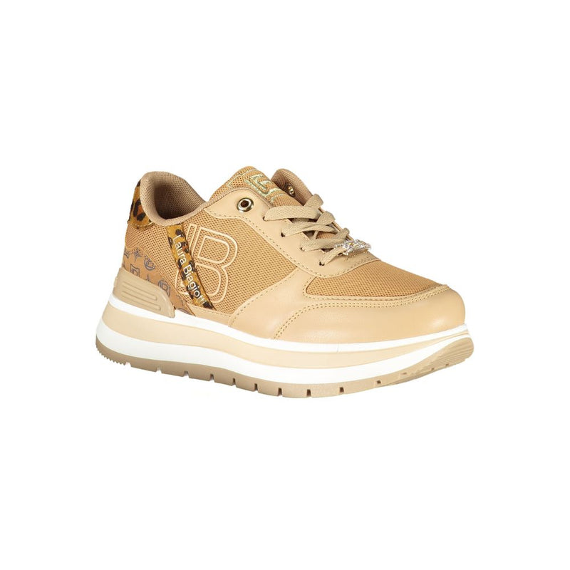Sneakers Femme Laura Biagiotti en Polyester Marron