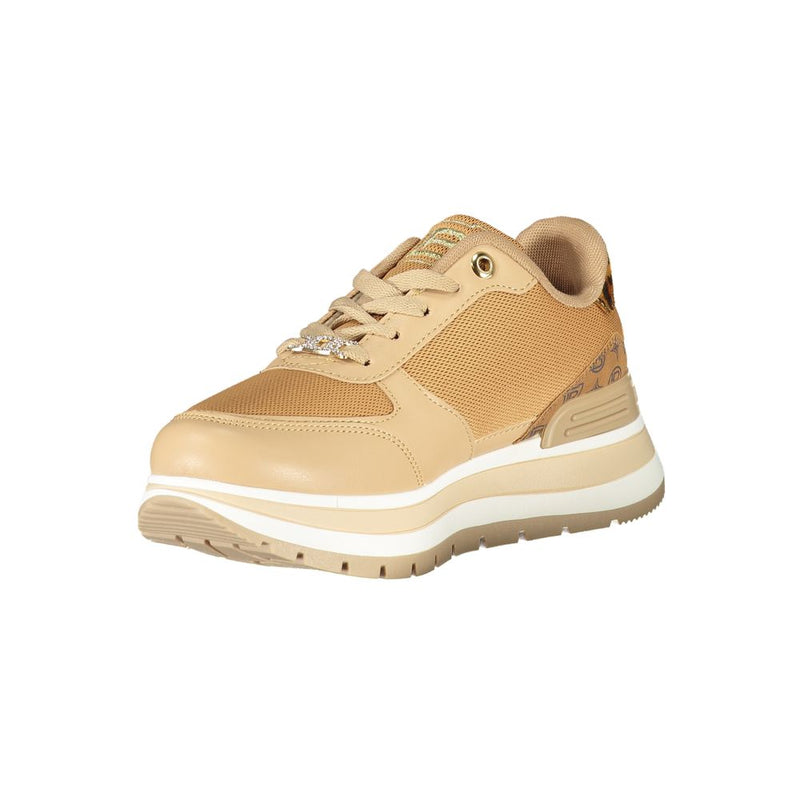 Sneakers Femme Laura Biagiotti en Polyester Marron