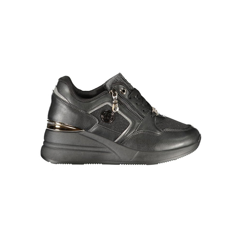 Laura Biagiotti Black Polyester Women Sneaker - Chic & Comfortable