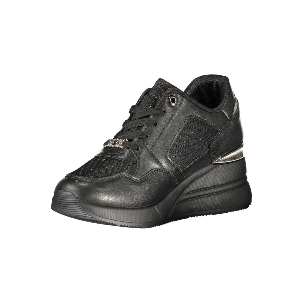 Laura Biagiotti Black Polyester Women Sneaker - Chic & Comfortable