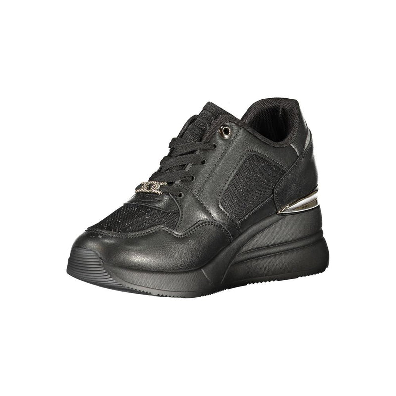 Laura Biagiotti Black Polyester Women Sneaker - Chic & Comfortable