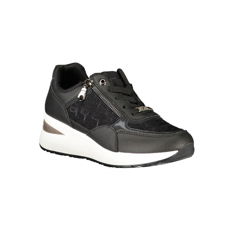 Laura Biagiotti Black Polyester Women Sneaker - Élégance et Confort