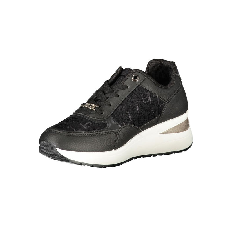 Laura Biagiotti Black Polyester Women Sneaker - Élégance et Confort