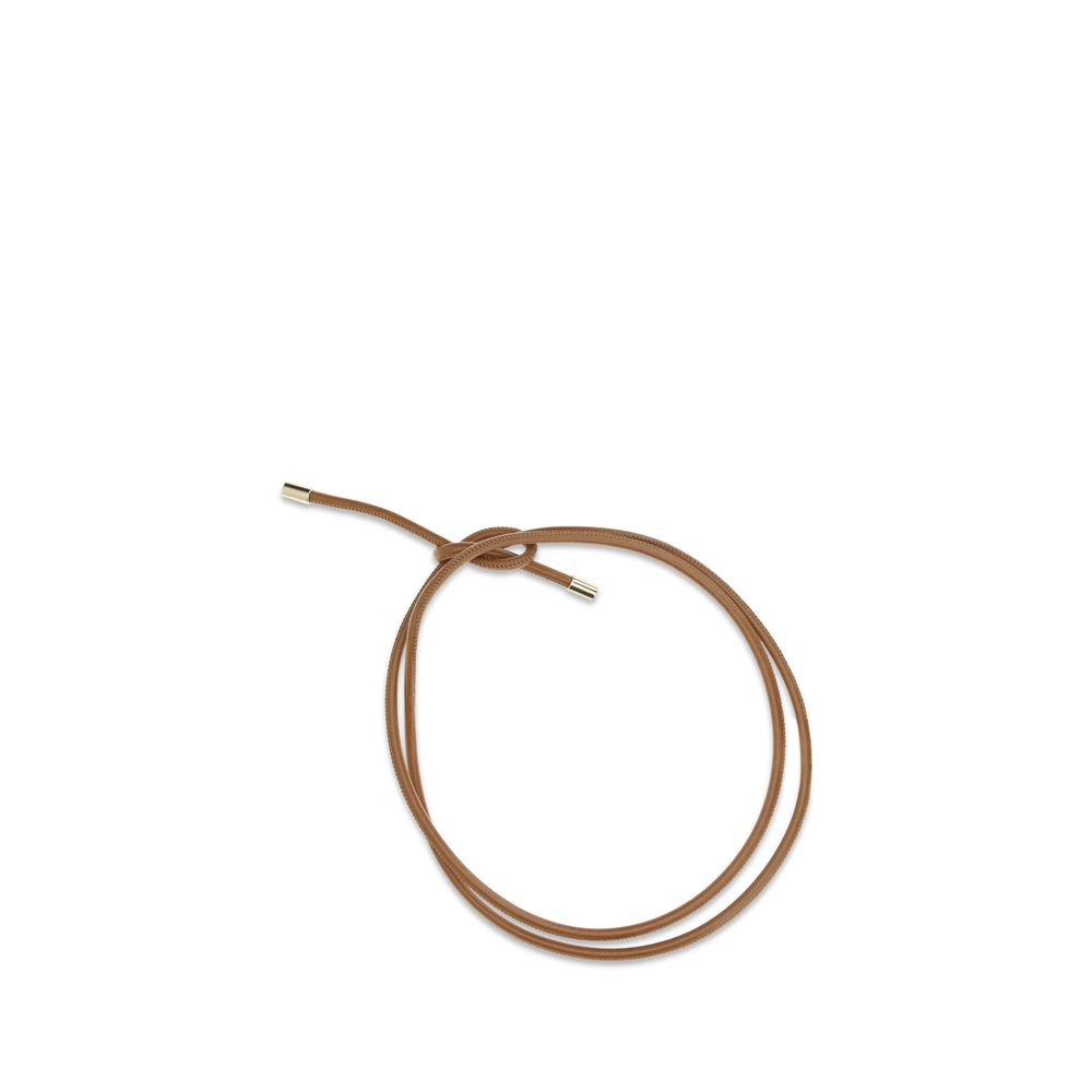 Ceinture tubulaire Forte_Forte avec embouts métalliques