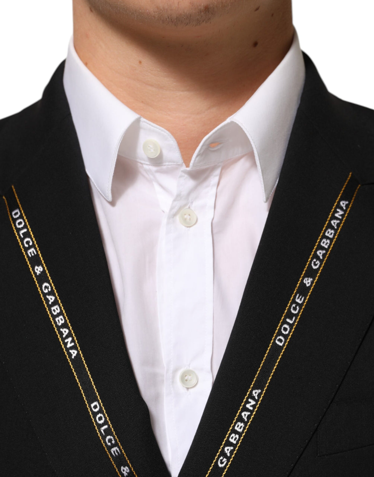 Dolce &amp; Gabbana, veste blazer SICILIA noire à double boutonnage