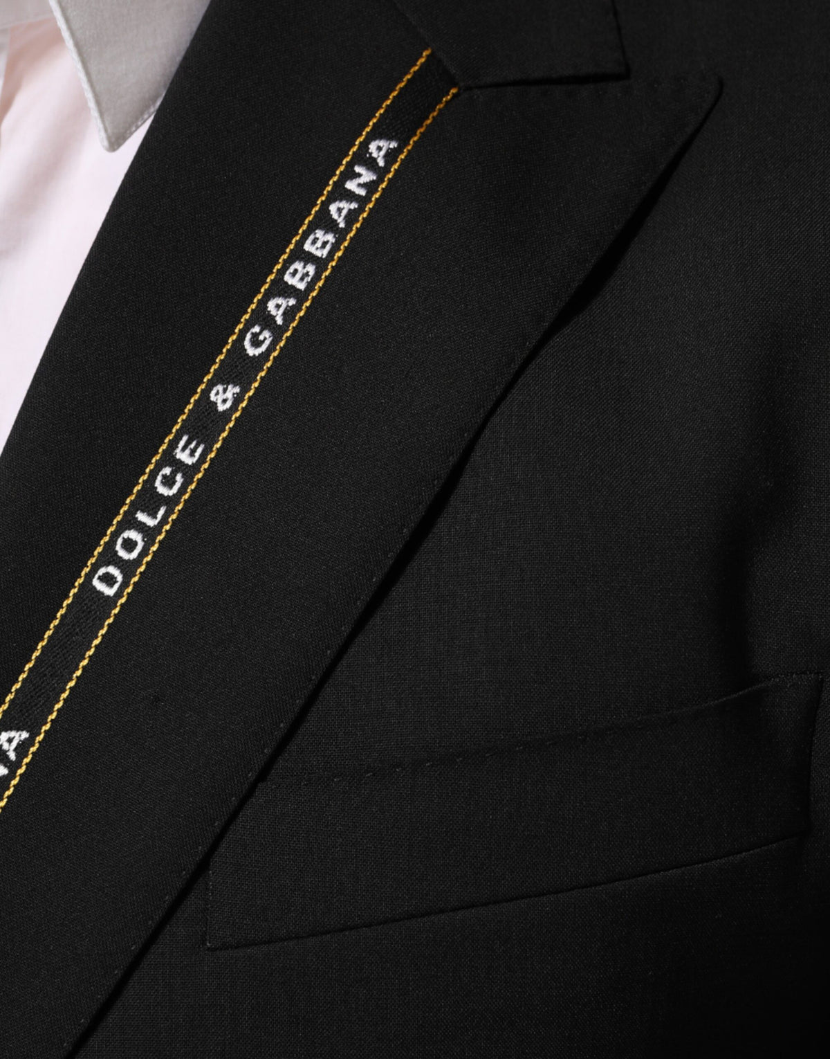 Dolce &amp; Gabbana, veste blazer SICILIA noire à double boutonnage