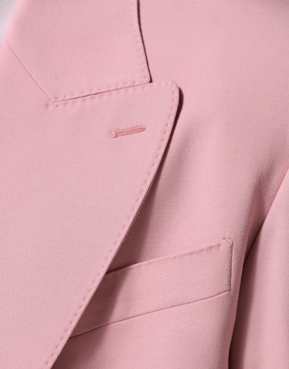 Blazer à une seule boutonnage en patchwork multicolore de Dolce &amp; Gabbana