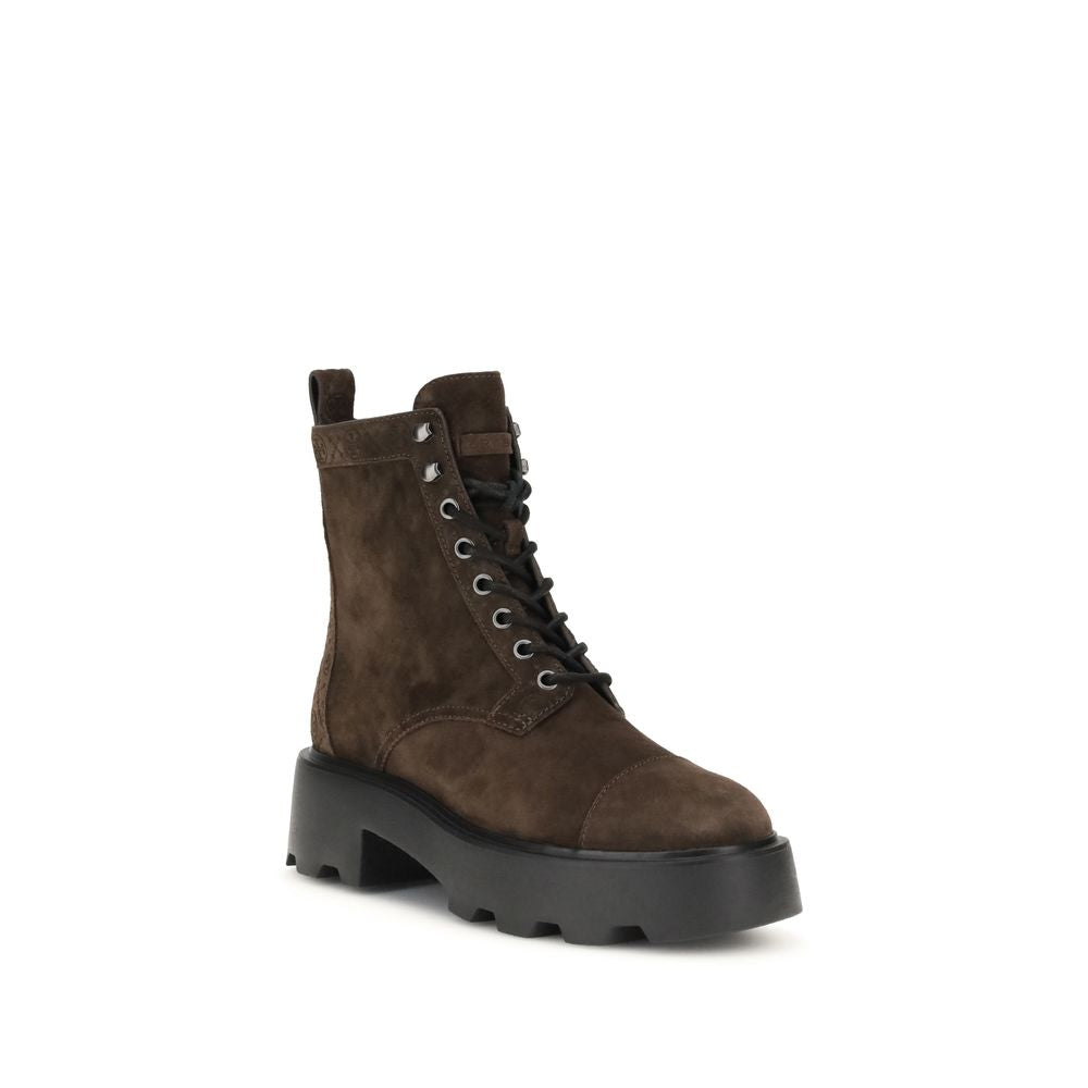 Bottes de cheville T de Tory Burch avec semelle à rainures