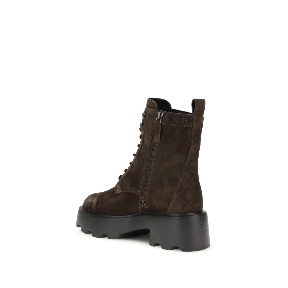 Bottes de cheville T de Tory Burch avec semelle à rainures