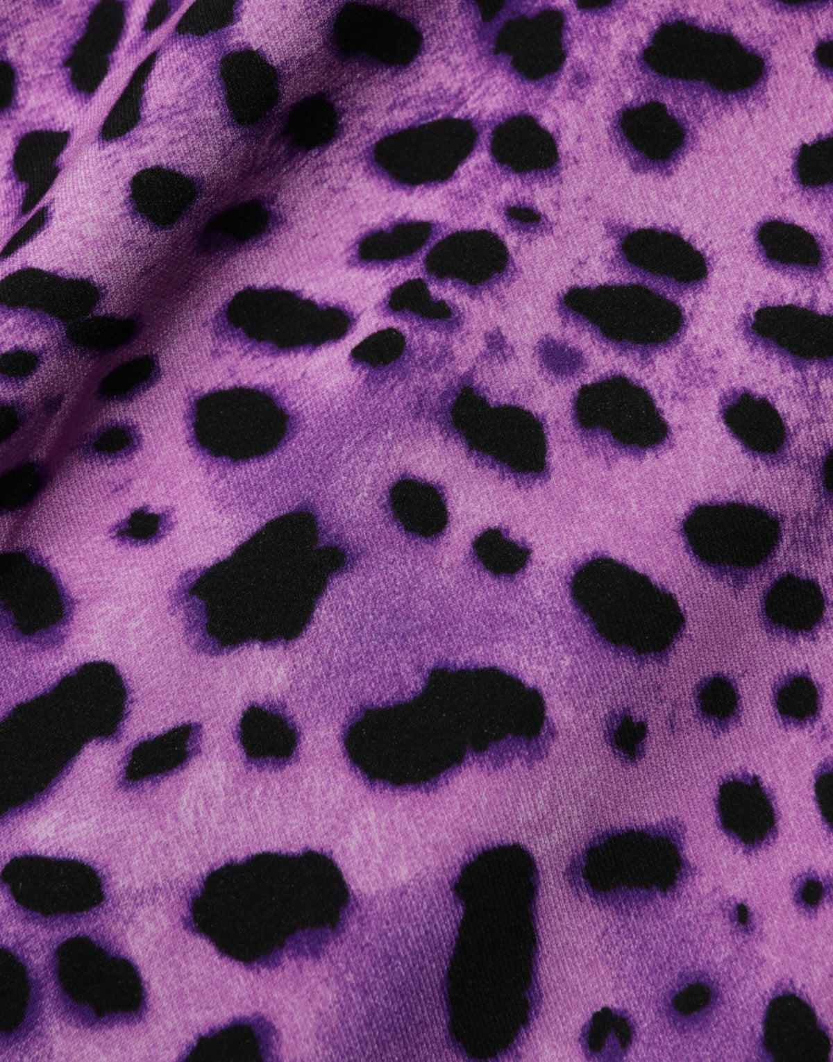 Robe Mini Bodycon Violet Léopard Dolce & Gabbana