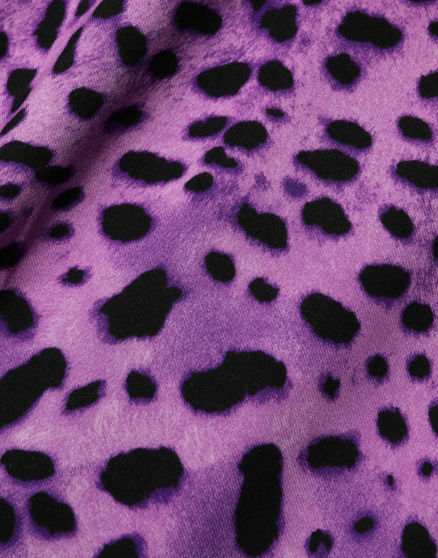 Dolce &amp; Gabbana Violet Leopard Sheath Bodycon Mini-jurk