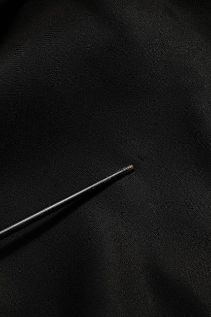 Dolce &amp; Gabbana Zwarte Ketting Kristal DG Logo Sweatshirt Trui