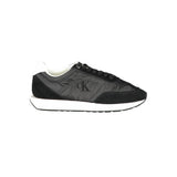 Calvin Klein Black Leather Women Sneaker - Stylish & Comfortable