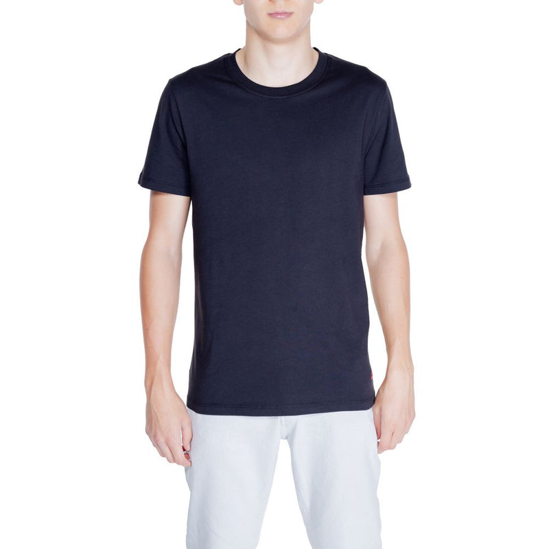 Peuterey Black Cotton T-Shirt - Essential Wardrobe Staple