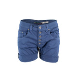 Please Blue Cotton Shorts - Élégance et Confort pour l'Été