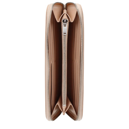 Portefeuilles en cuir rose Jil Sander