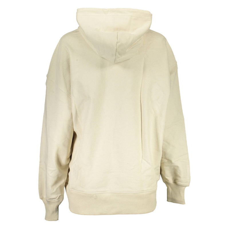 Calvin Klein Beige Cotton Sweatshirt - Élégance et Confort