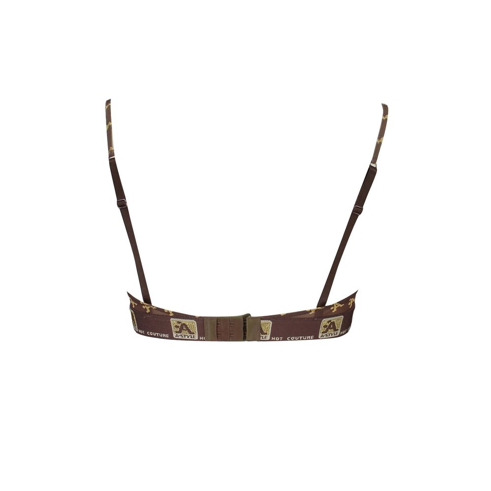 Sous-vêtements en nylon marron, style A