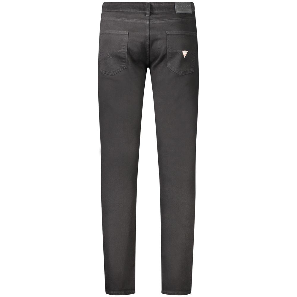Guess Jeans Chris Super Skinny Jeans en Denim Noir