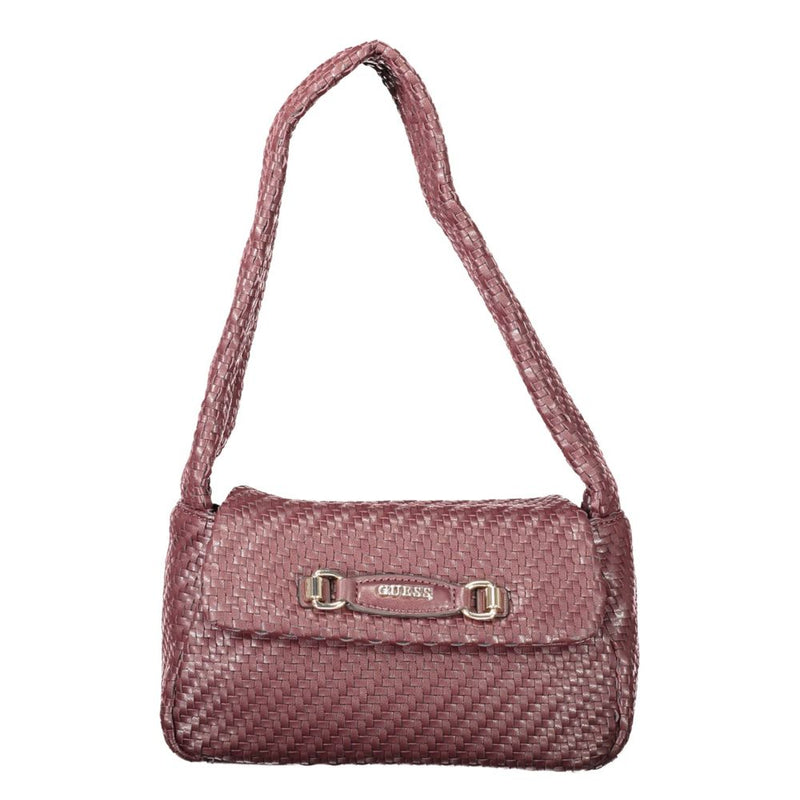 Guess Jeans Brown Polyethylene Handbag - Modèle Francie