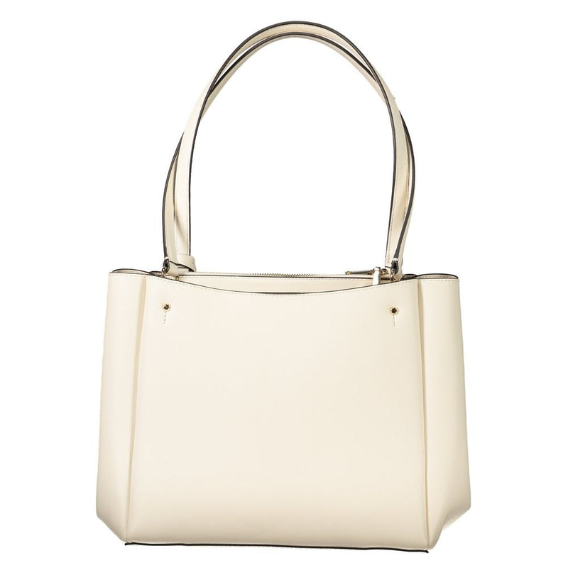 Guess Jeans Sac à main en polyéthylène blanc - Élégant et Pratique