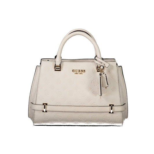 Guess Jeans Witte Polyethyleen Handtas
