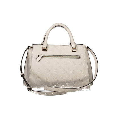 Guess Jeans Witte Polyethyleen Handtas