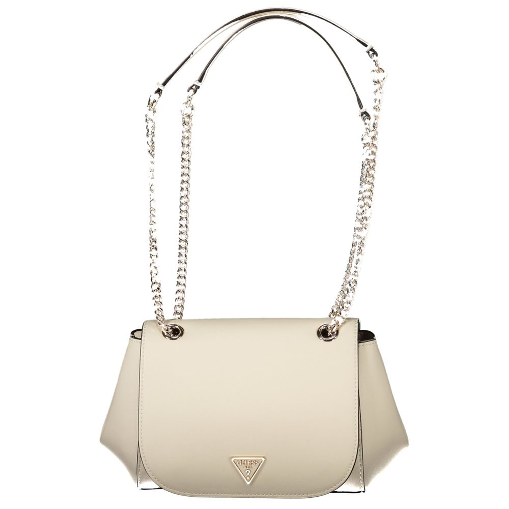 Guess Jeans Witte Polyethyleen Handtas