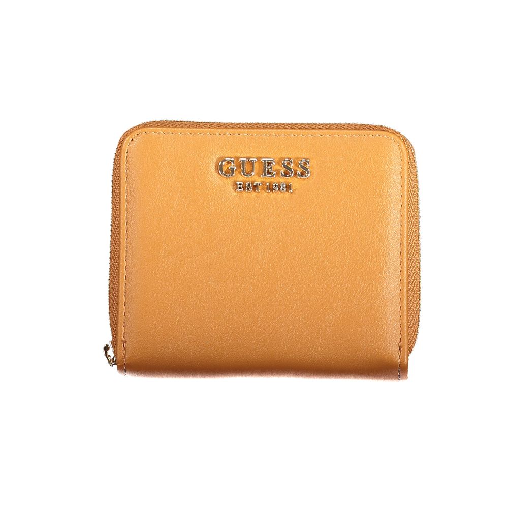 Portefeuille Guess Jeans en polyéthylène marron