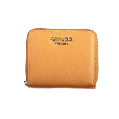 Portefeuille Guess Jeans en polyéthylène marron