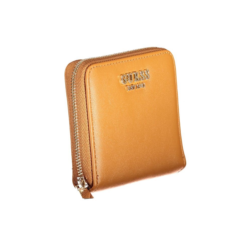 Portefeuille Guess Jeans en polyéthylène marron