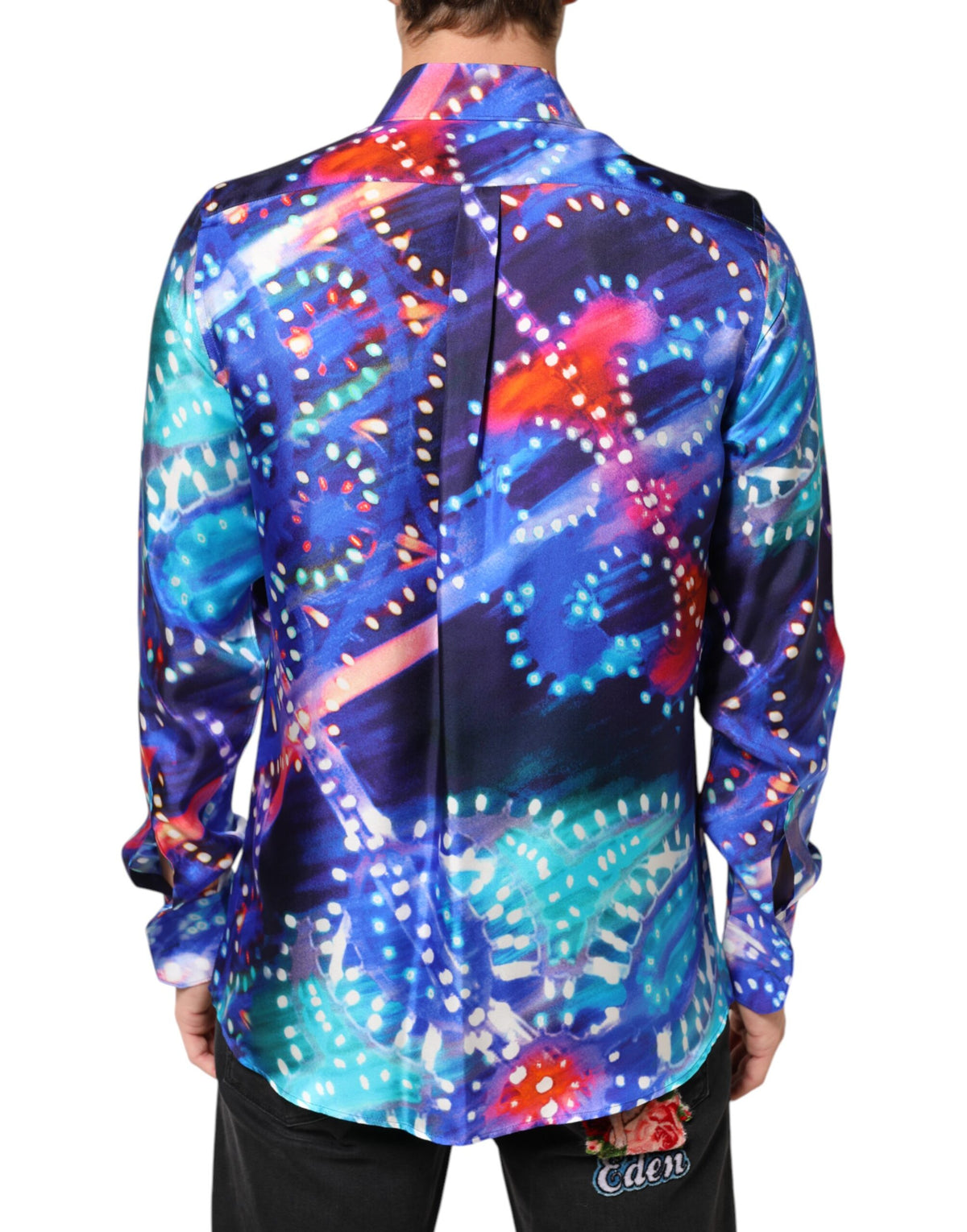 Dolce &amp; Gabbana Chemise multicolore Luminarie MARTINI Slim pour homme