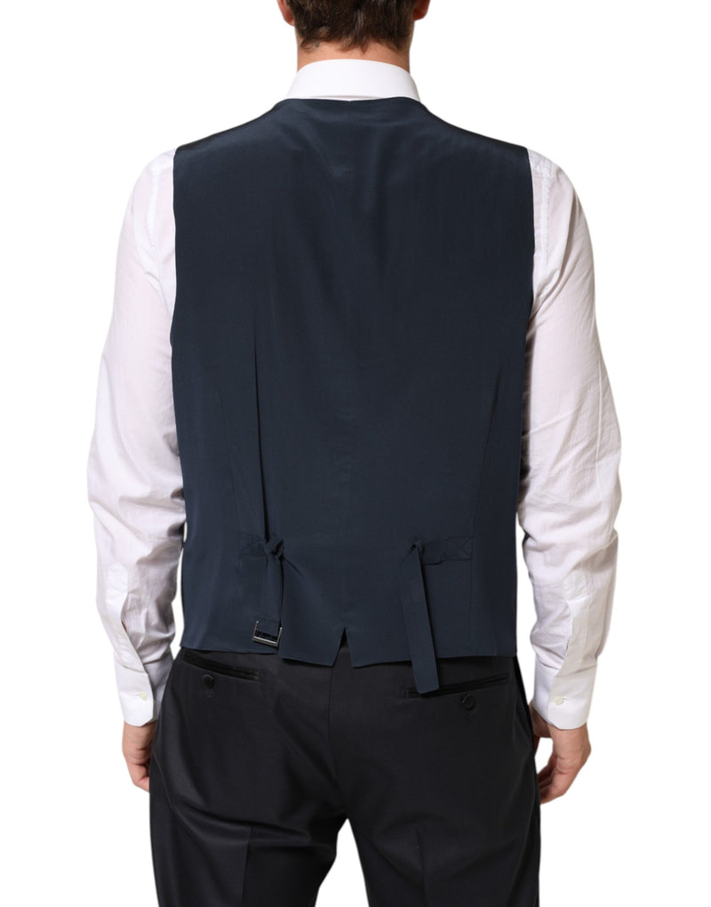 Dolce & Gabbana Black MARTINI 3 Piece Suit - Elegant Tailoring