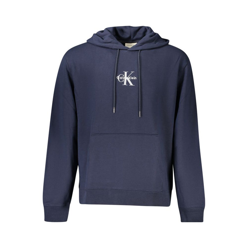 Pull en coton bleu Calvin Klein pour homme