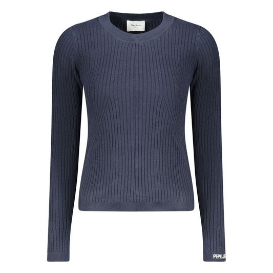 Pull Femme Pepe Jeans Bleu en Coton - Élégant et Confortable