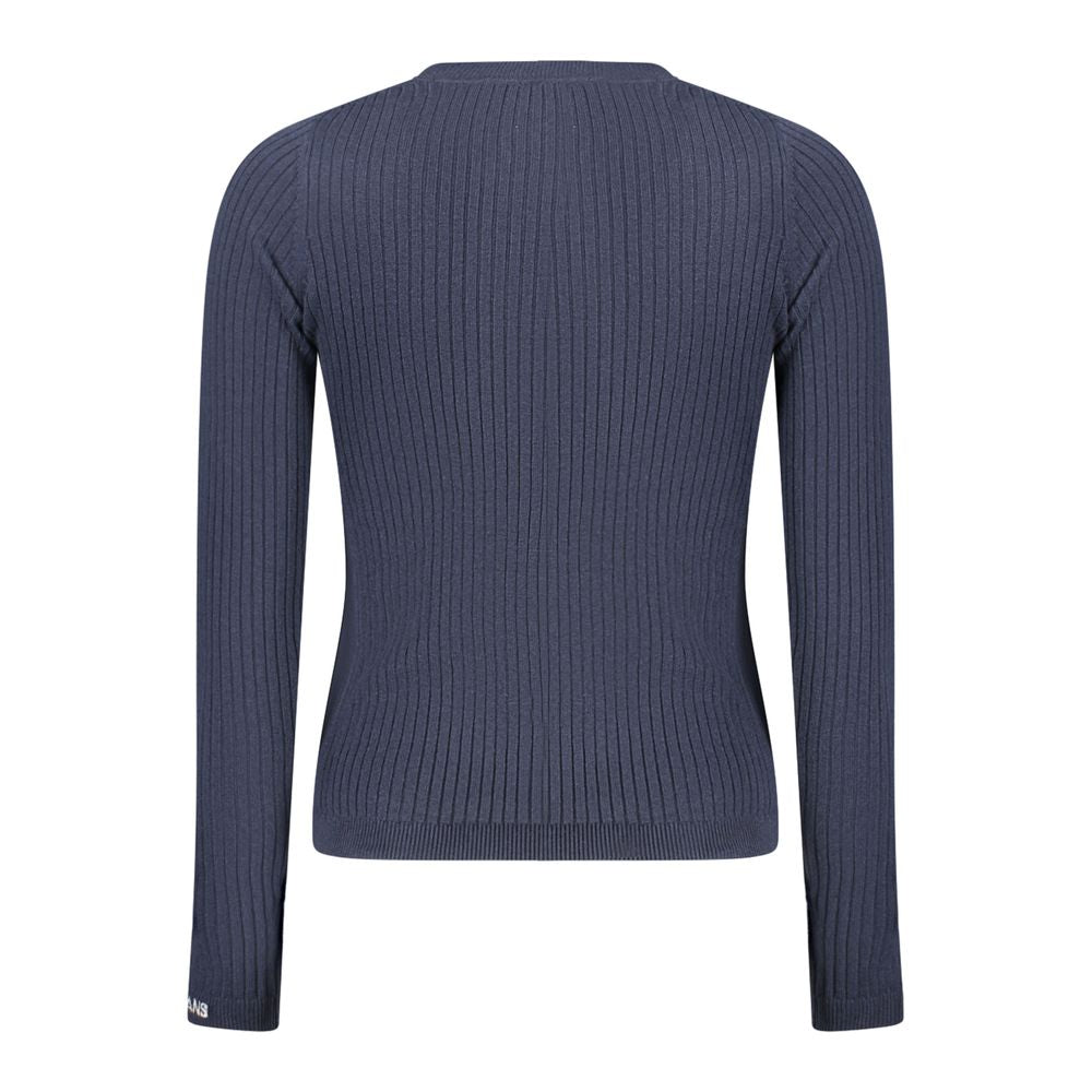 Pepe Jeans Pull Femme Bleu en Coton - Élégant et Confortable