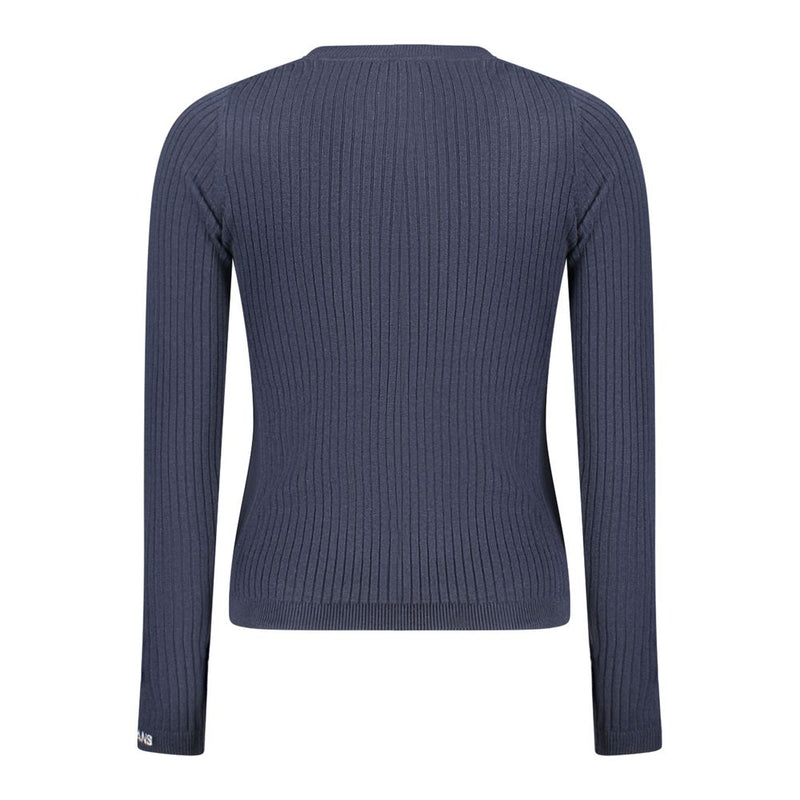 Pepe Jeans Pull Femme Bleu en Coton - Élégant et Confortable