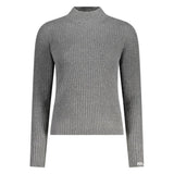 Pepe Jeans Sweater Femme en Coton Gris - Chic Urbain