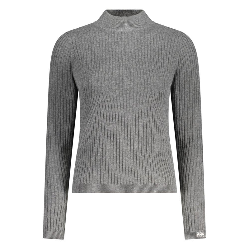 Pepe Jeans Sweater Femme en Coton Gris - Chic Urbain