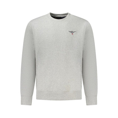 Pull en coton gris pour homme de la marque Accademia Militare