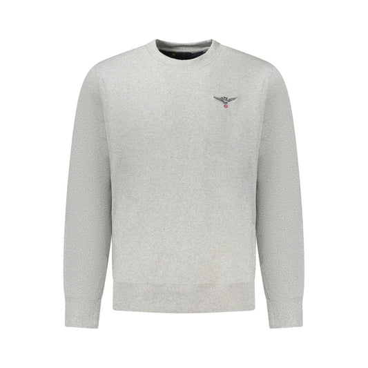 Pull en coton gris pour homme de la marque Accademia Militare